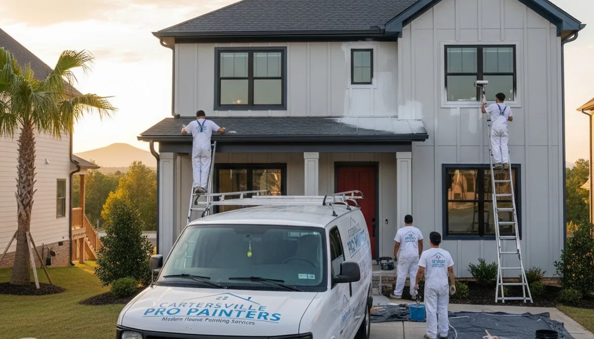 House painting service in Marietta, GA by professional local painters
