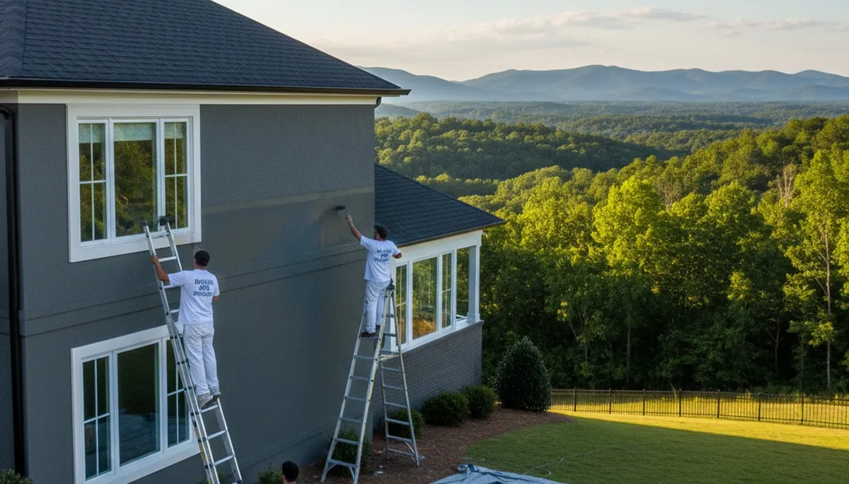 House painters in Marietta, GA providing professional residential painting services